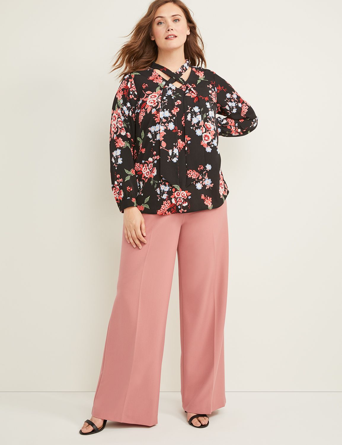 lane bryant pink pants