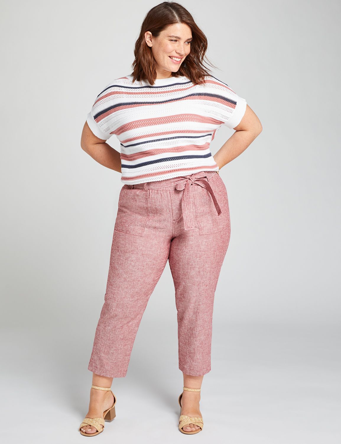 lane bryant pink pants