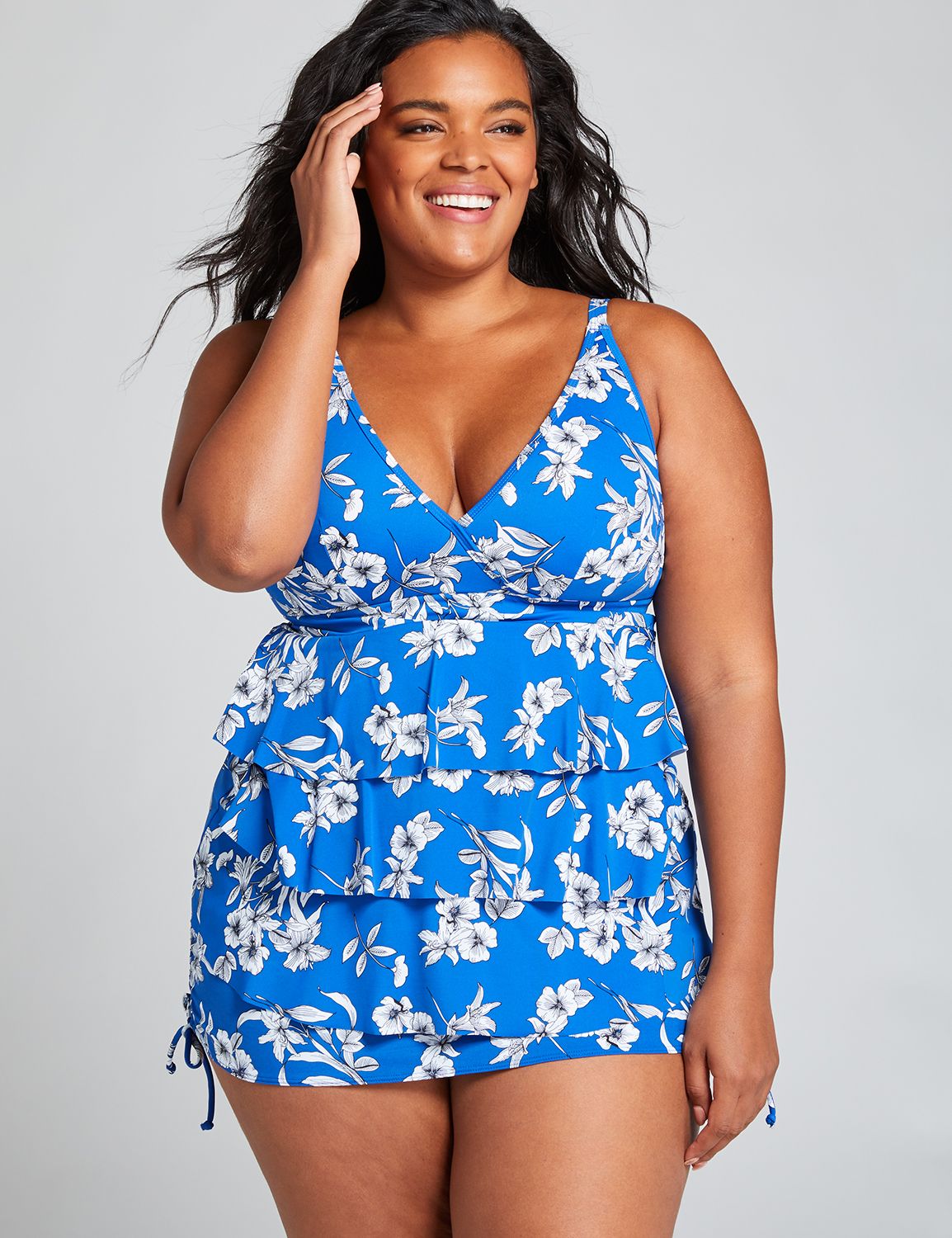 swim dress plus size lane bryant