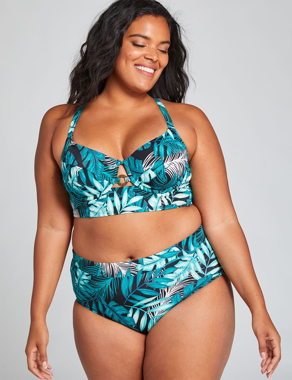 lane bryant clearance bathing suits