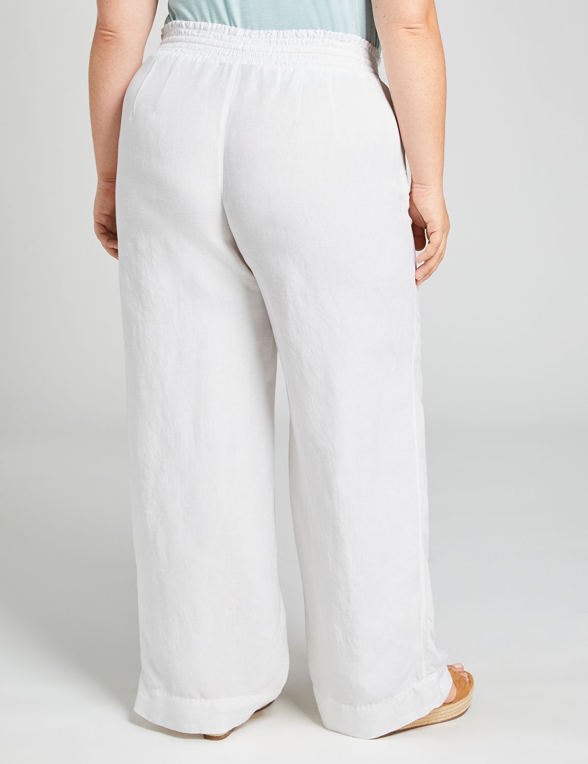 Pull-On Wide Leg Pant | Lane Bryant