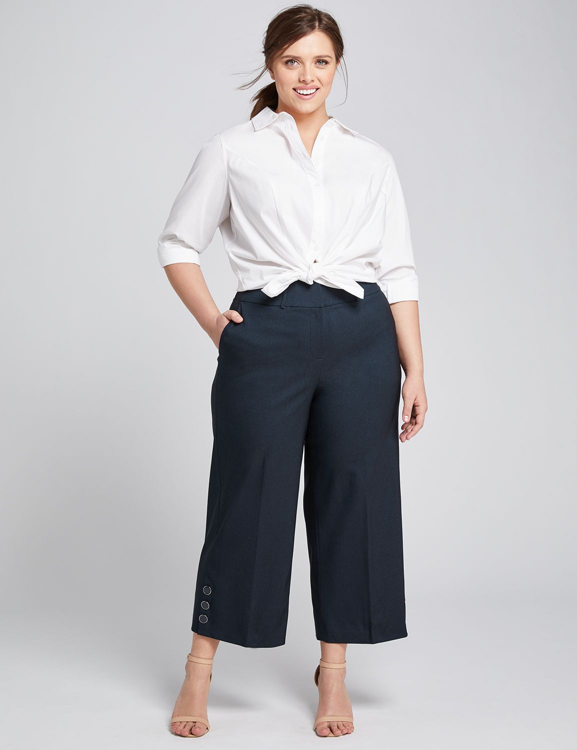 lane bryant cropped pants