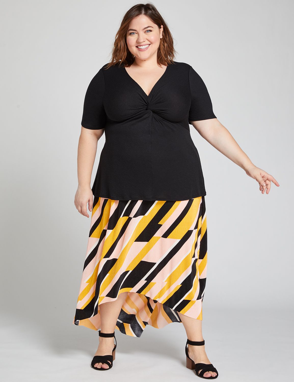 lane bryant maxi skirts