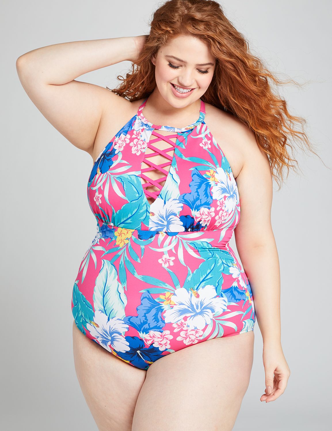 lane bryant bathing suits