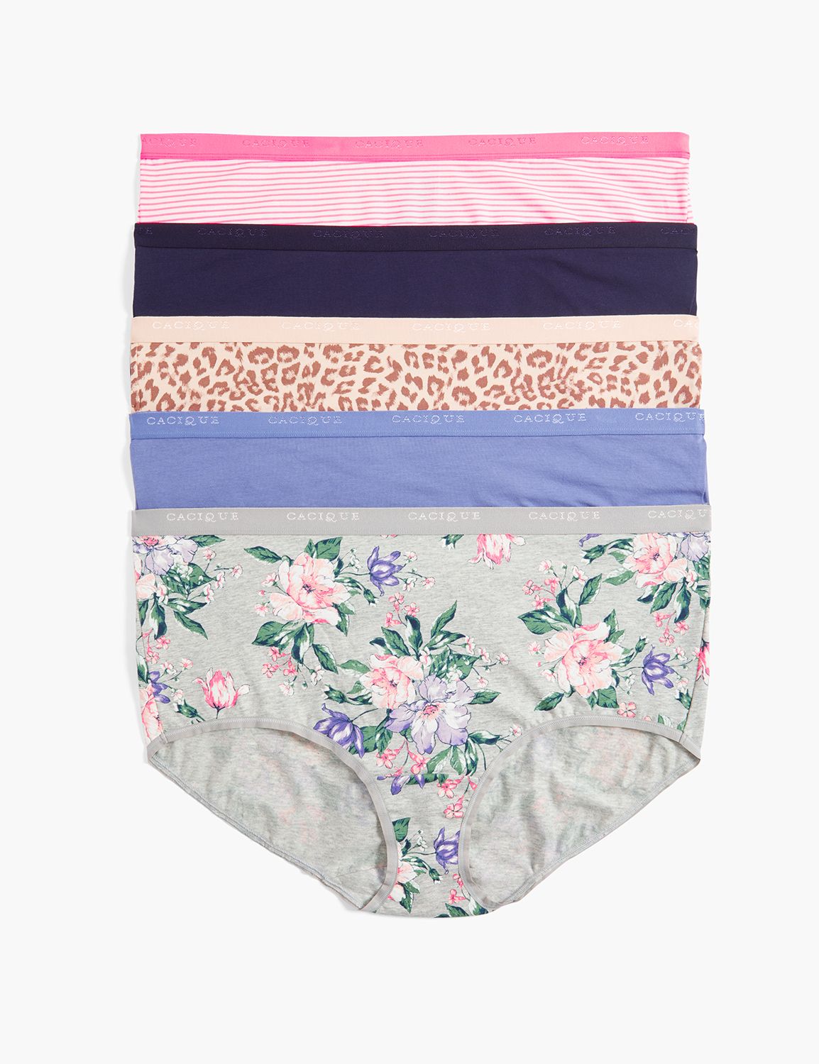 Buy COTTONIQUE Ladies 6 Pairs of Full Cotton Briefs in Choice of Colours  Online at desertcartZimbabwe