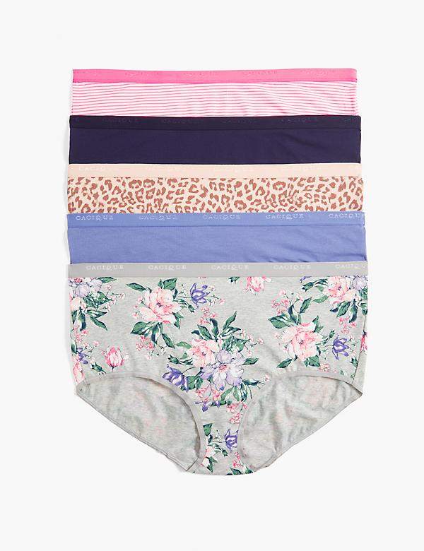 Cotton Full Brief Panty - 5-Pack