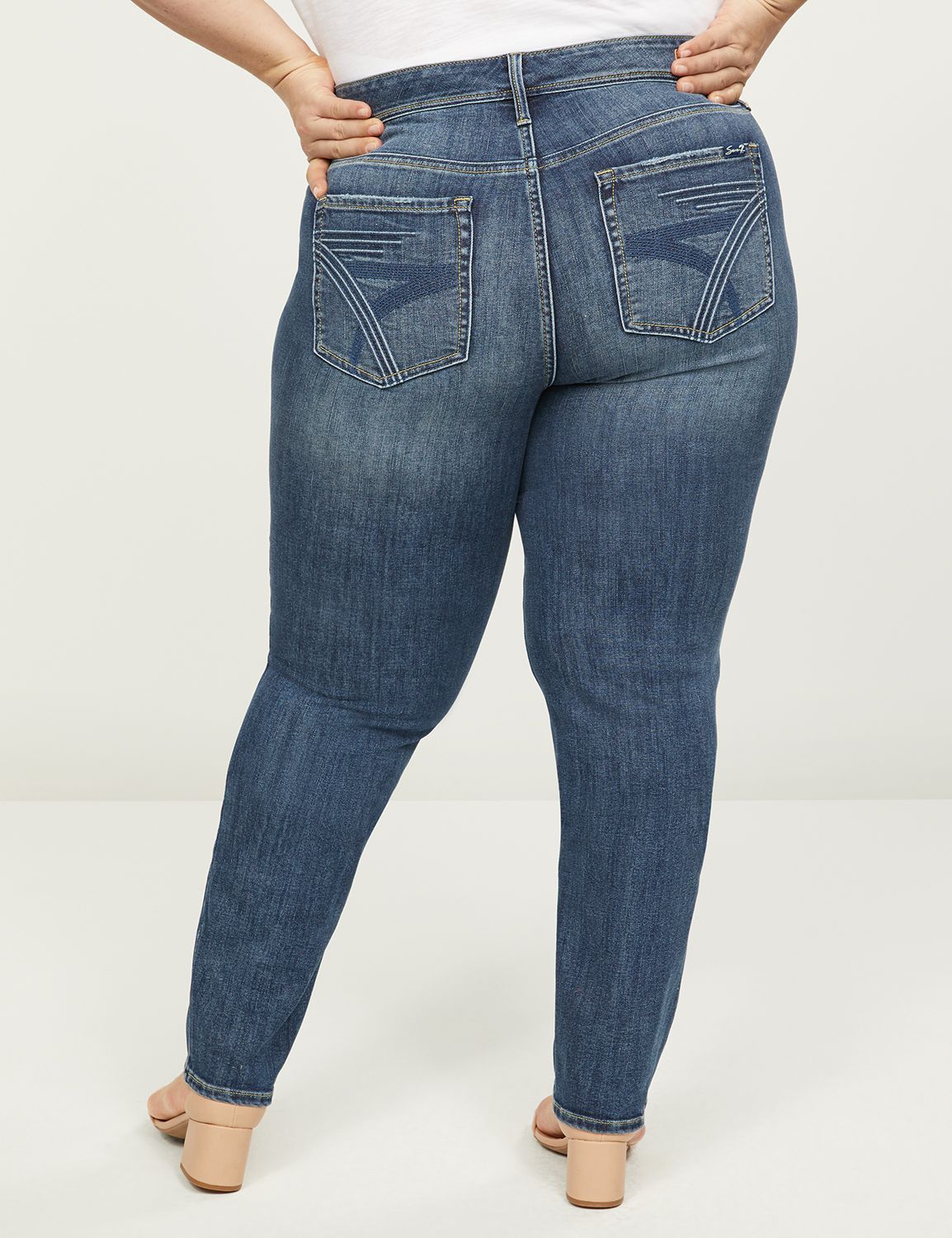 seven7 straight leg jeans