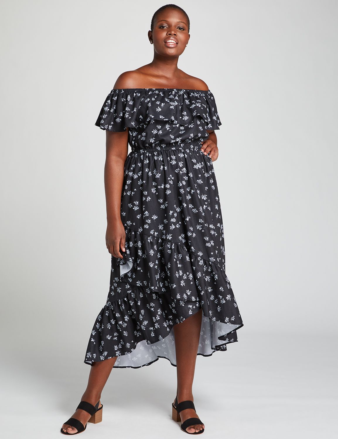 lane bryant little black dress