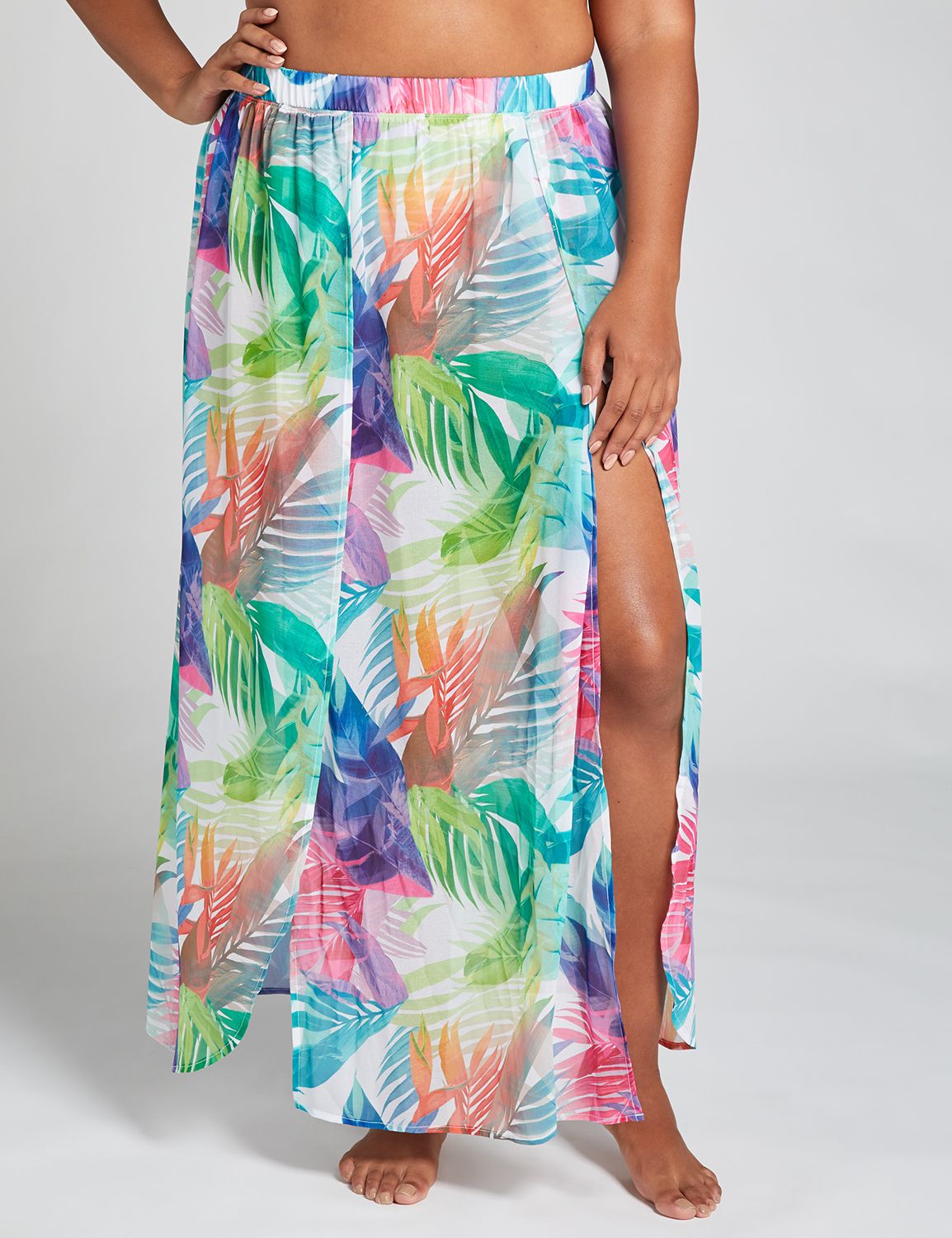 swim cover up skirt plus size