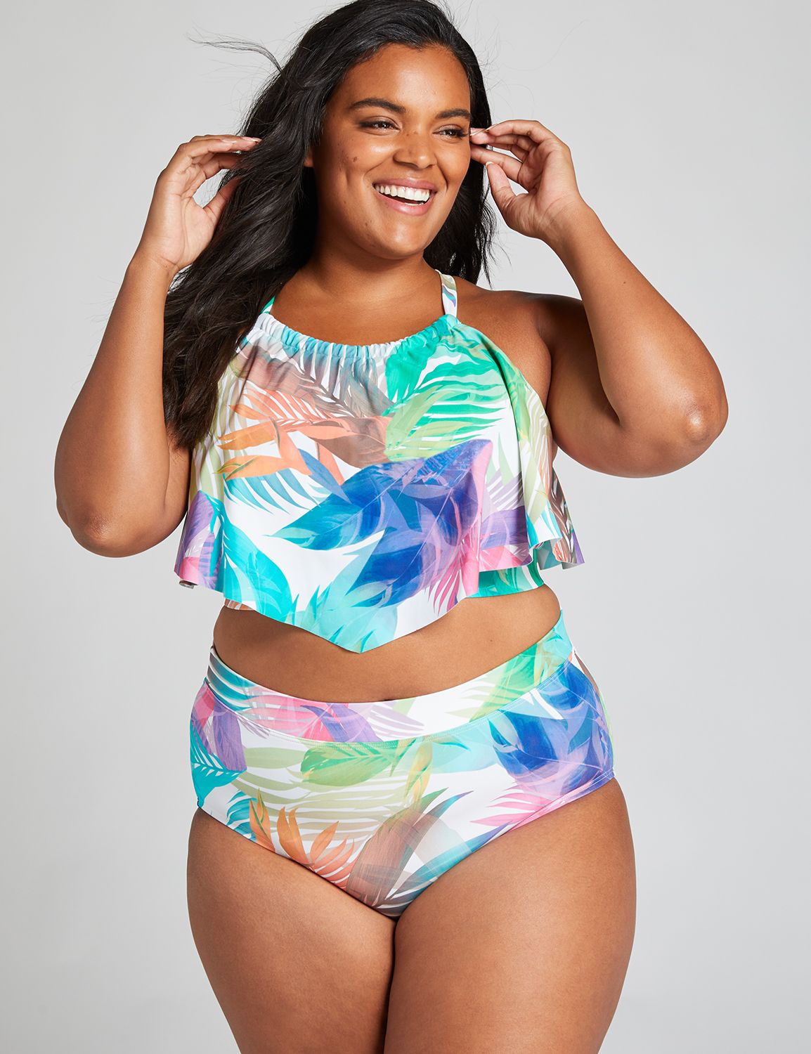 lane bryant clearance bathing suits