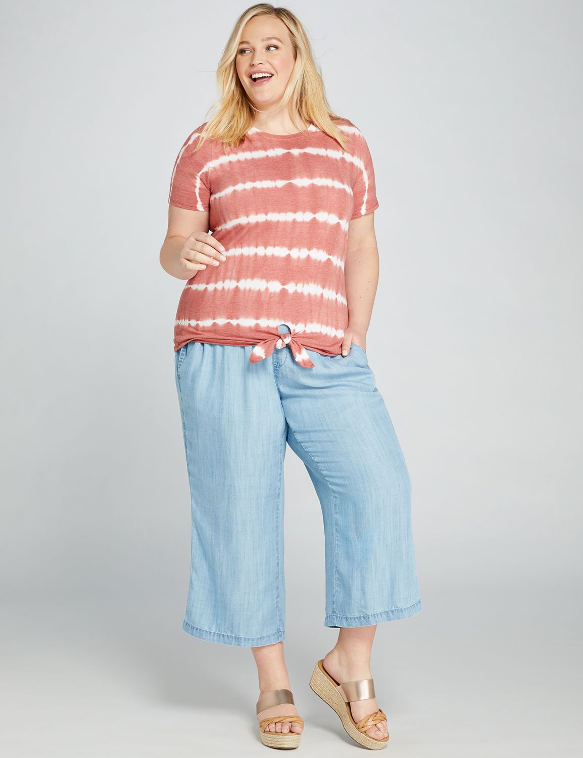 plus size crop pants