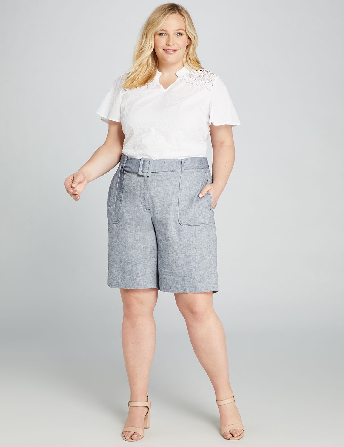 lane bryant plus size shorts