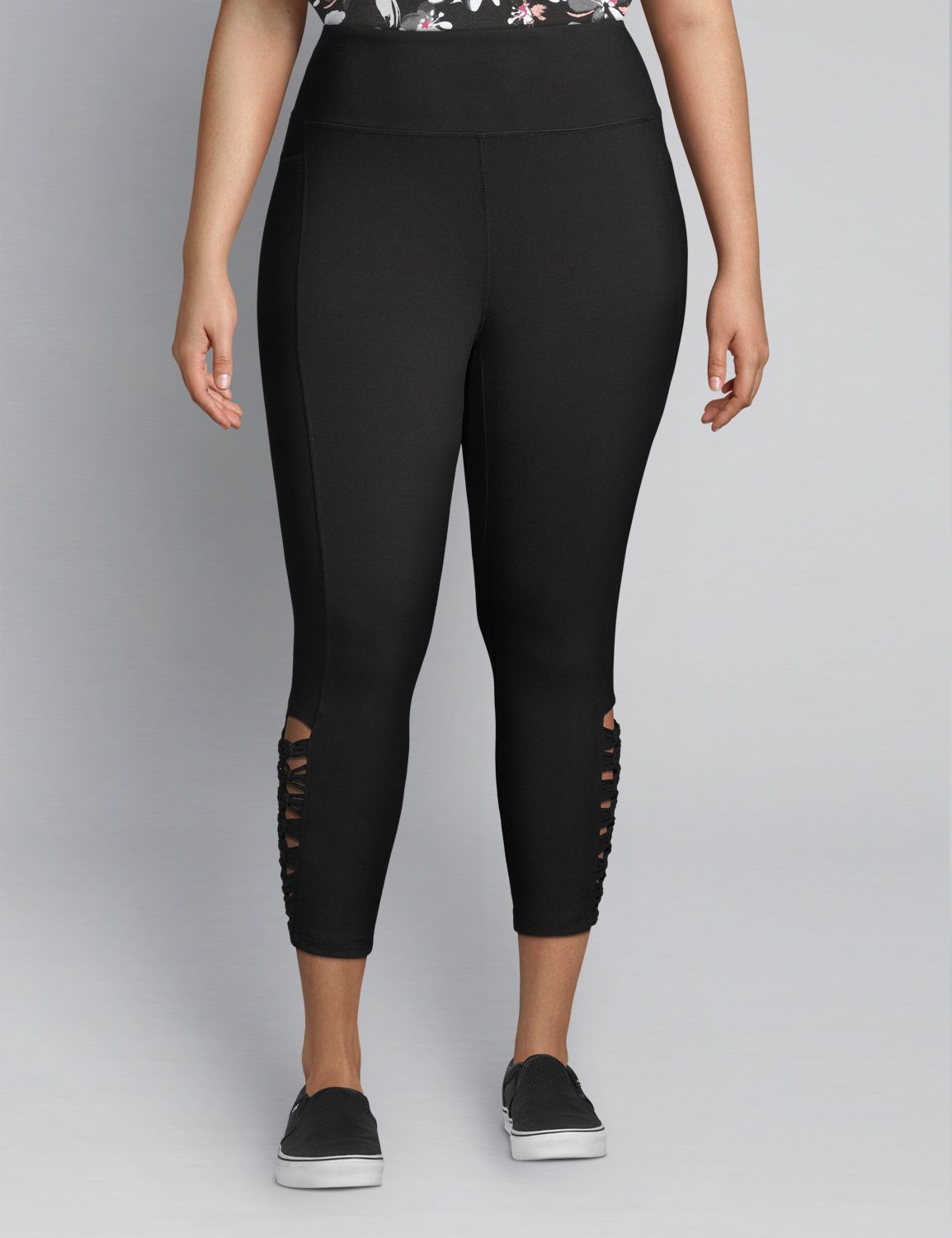 lane bryant capri leggings