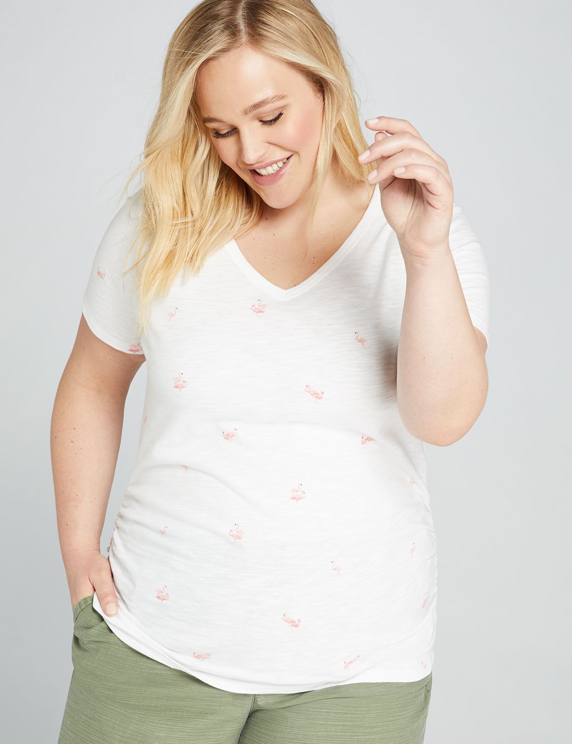 lane bryant white shirts