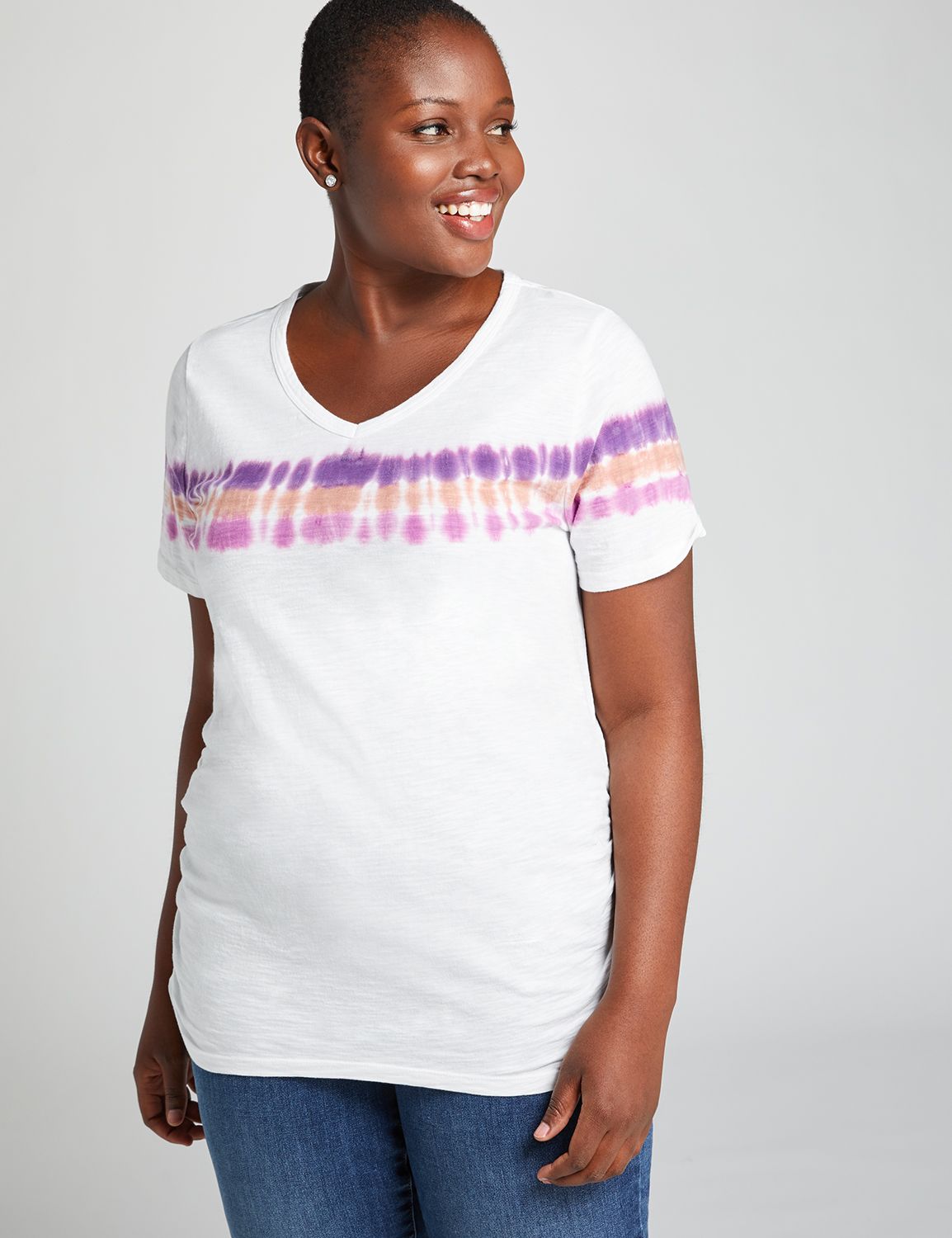 ruched t shirt