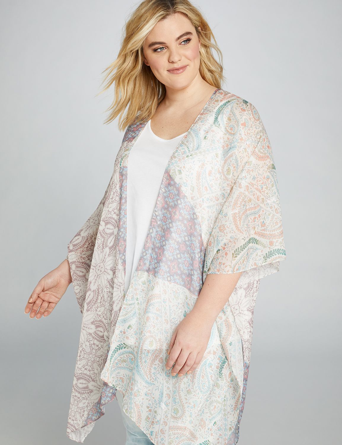 lane bryant kimono dress