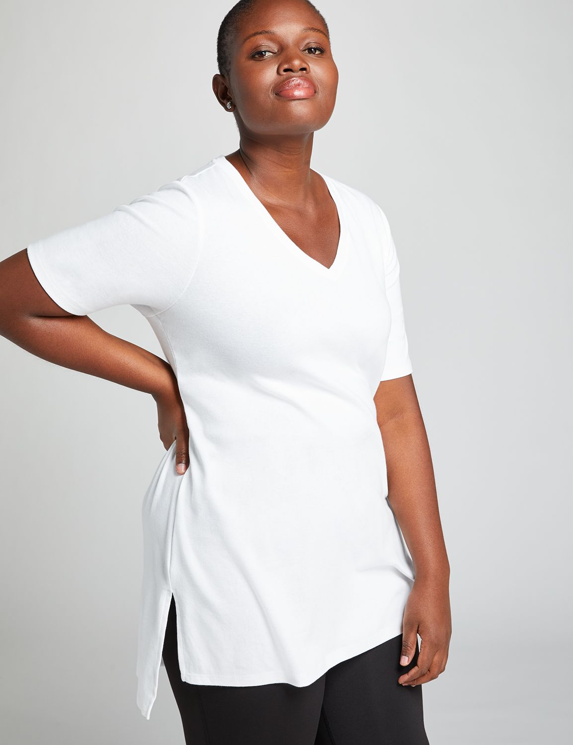 extra long tunic tops for leggings plus size