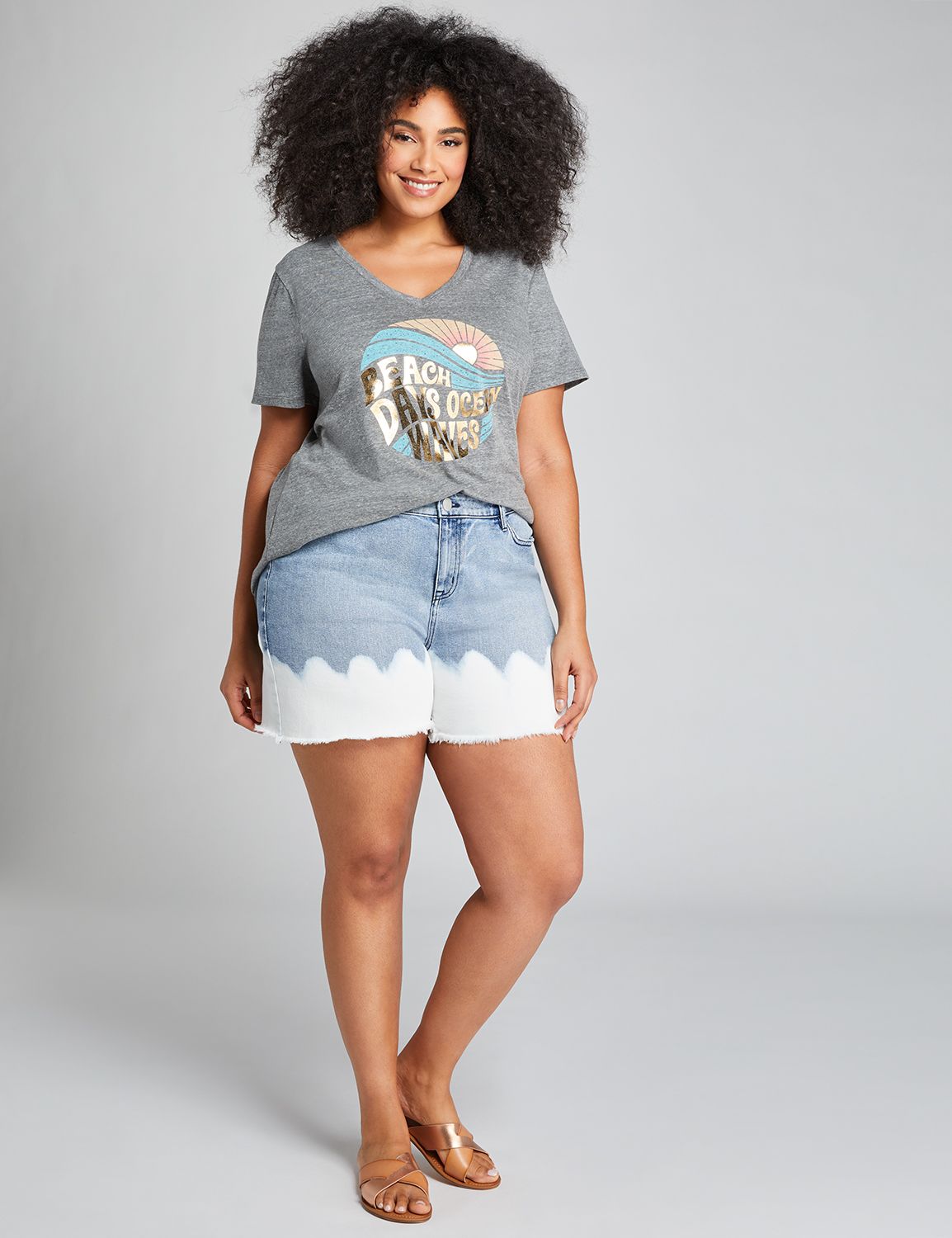 lane bryant plus size shorts