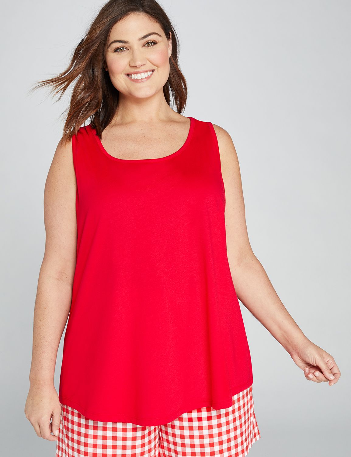 lane bryant red shirt