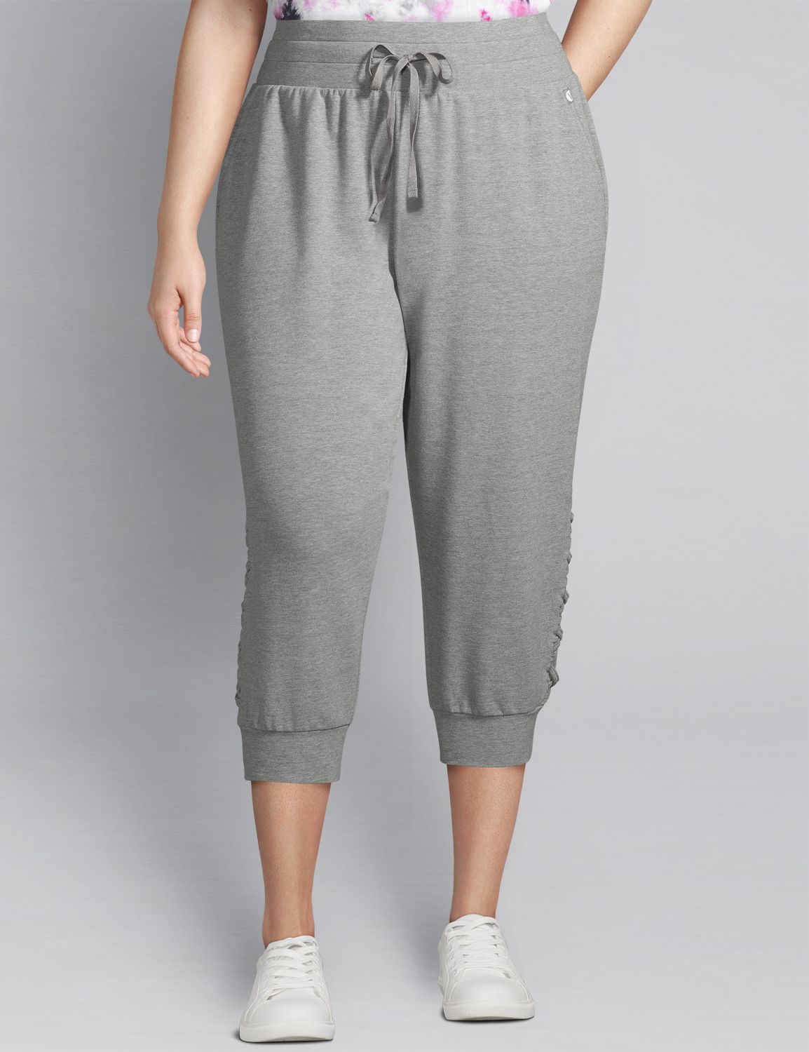 plus size khaki joggers