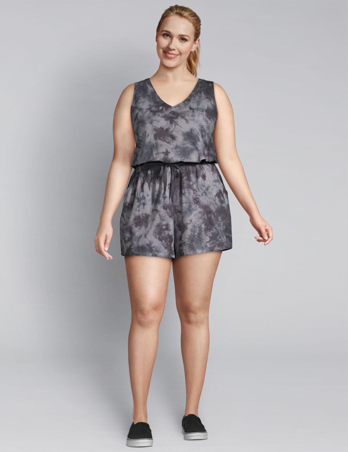 lane bryant swim romper