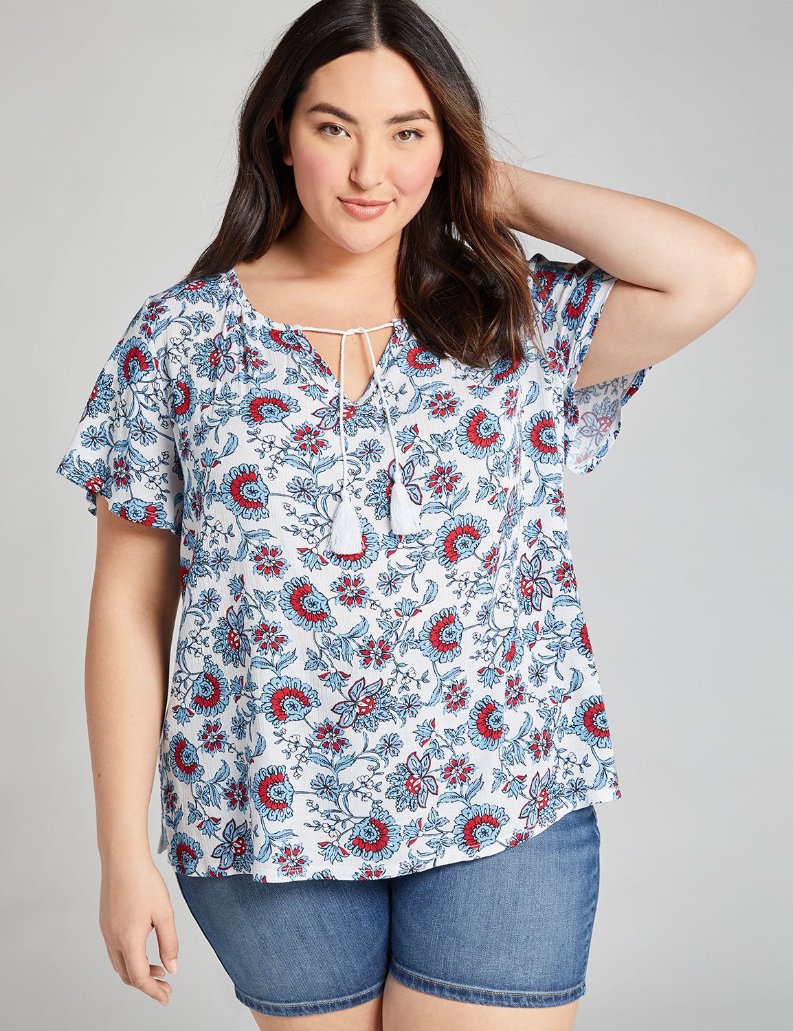 lane bryant plus size tops