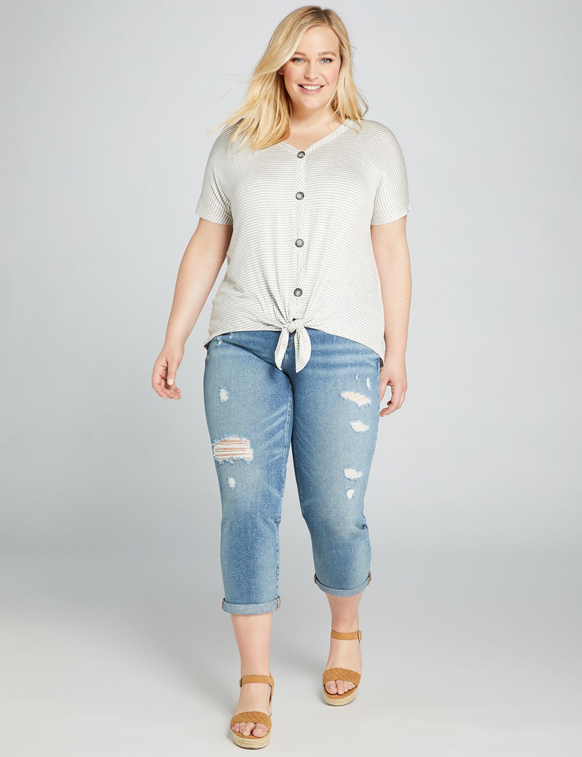 plus size capri jeans