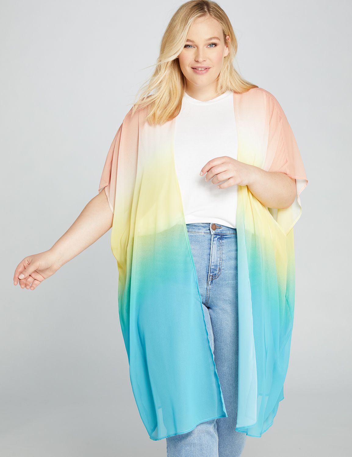 rainbow plus size clearance sale