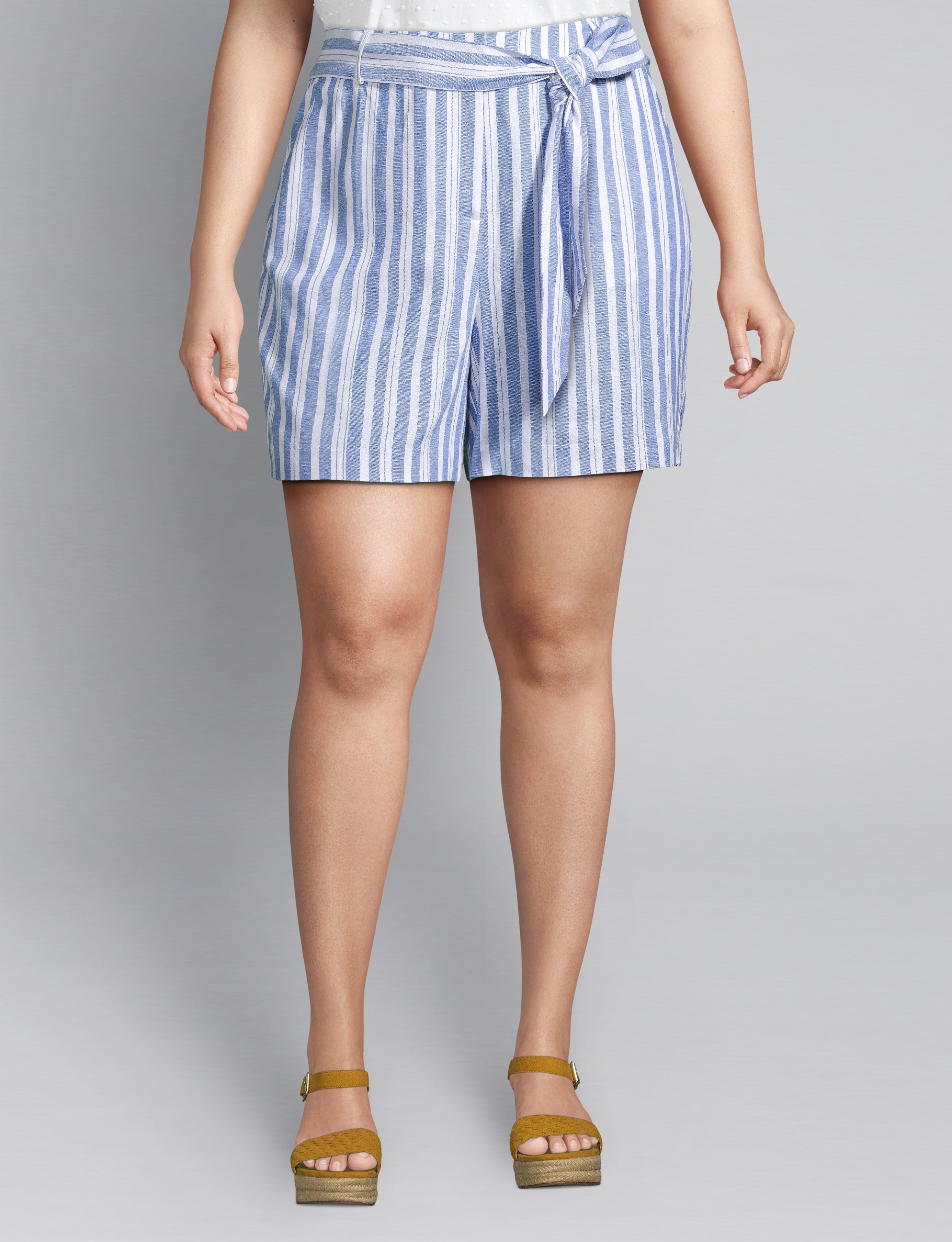 plus size casual shorts