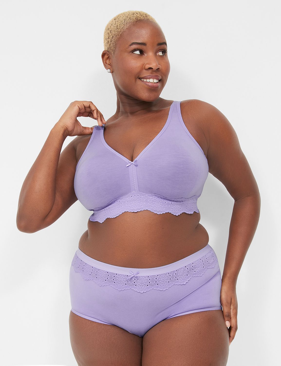 Size 44H Plus Size Wireless Bras