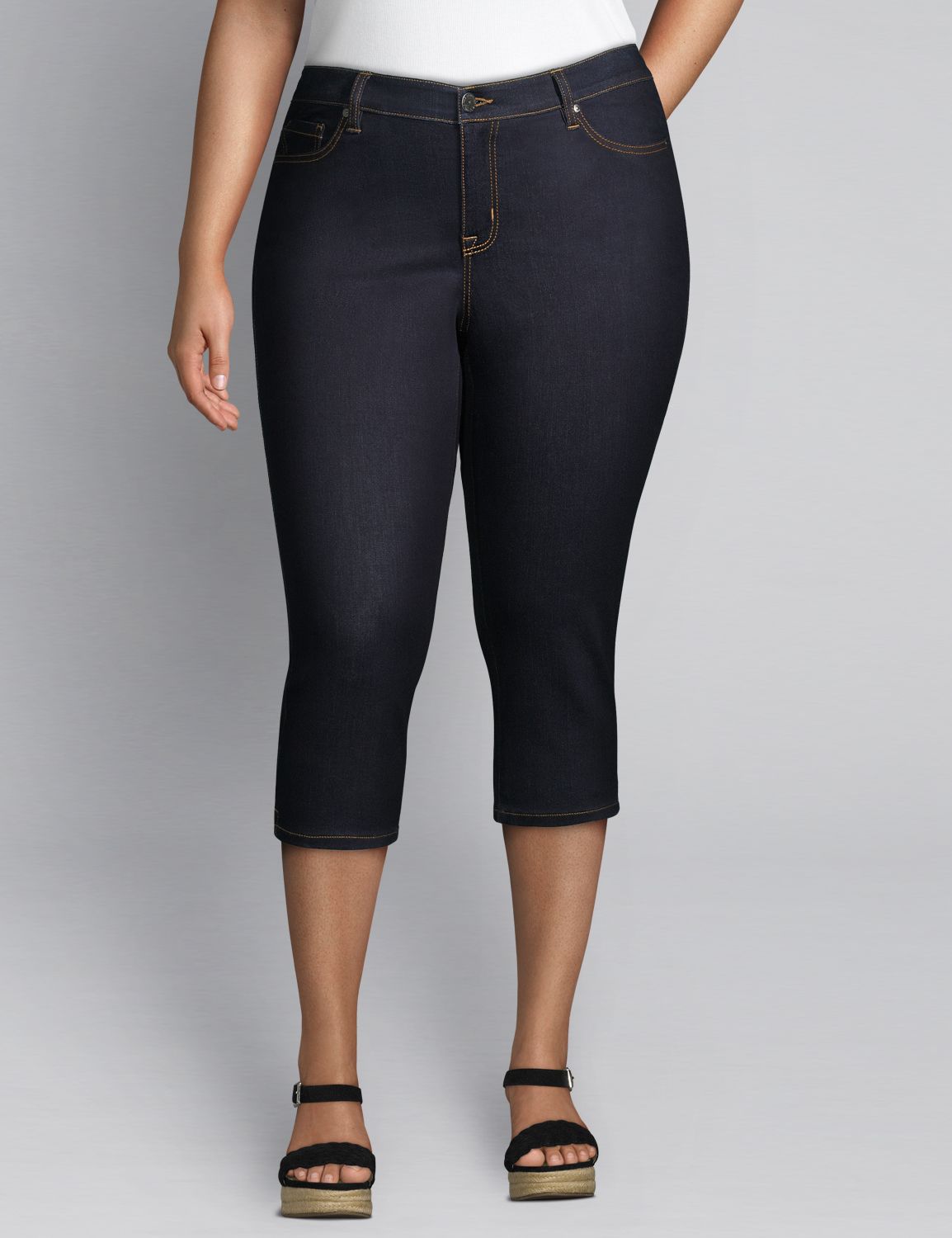 lane bryant crop jeans