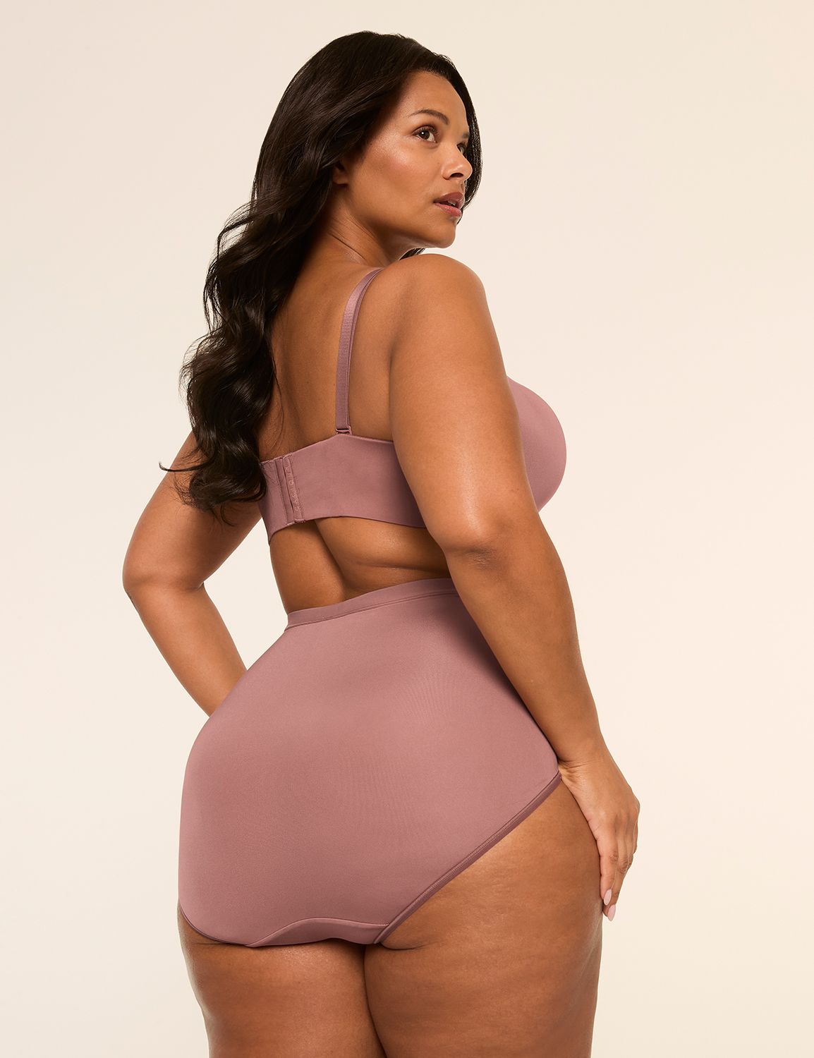 No-Show High-Waist Brief Panty