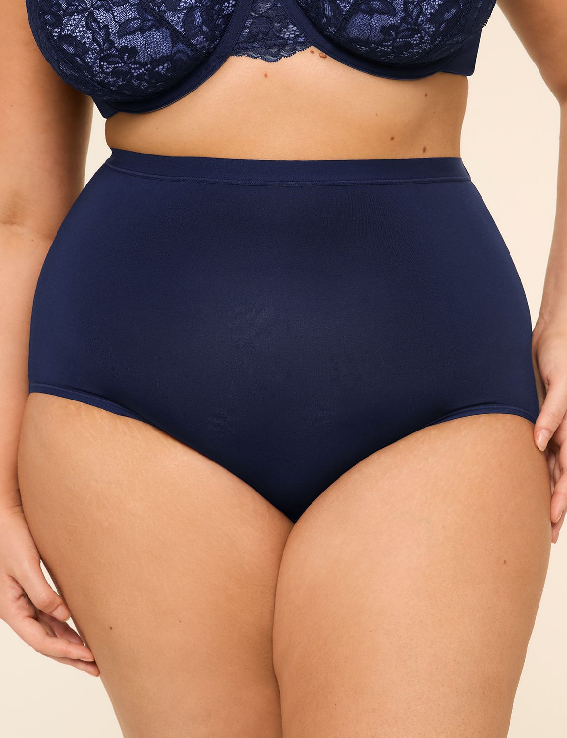 No-Show High-Waist Brief Panty