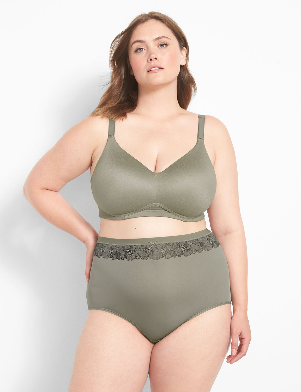 No Show High Waist Brief Tailored 1 Product Image 1