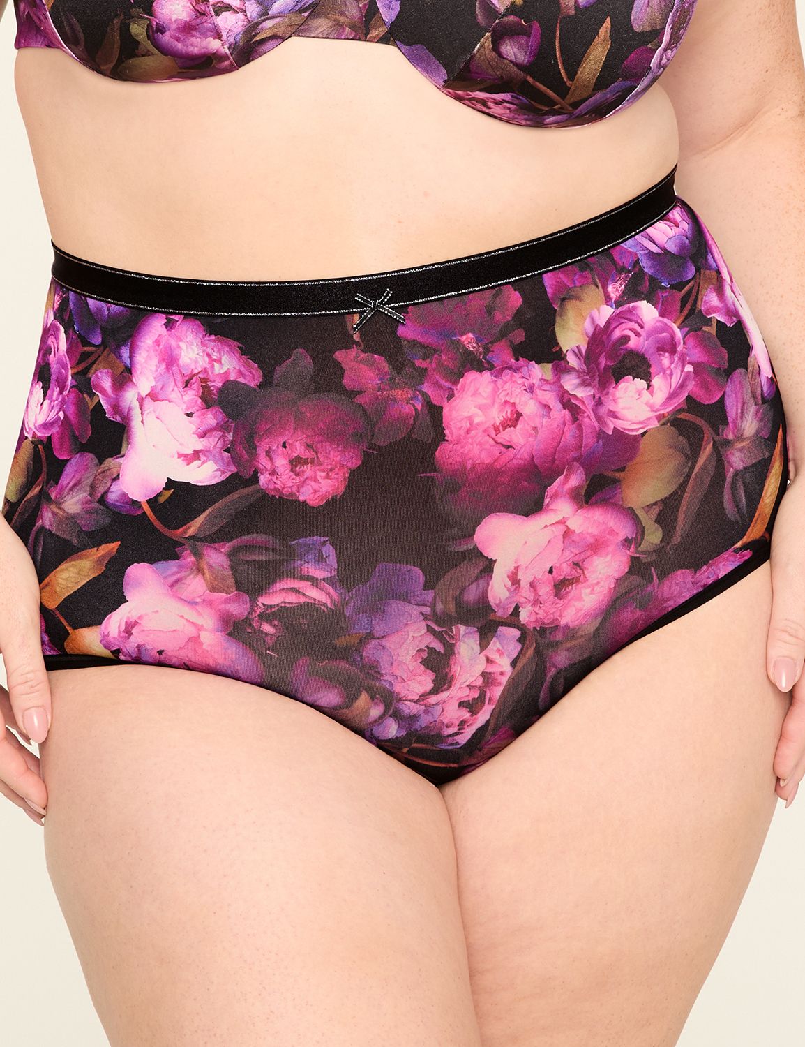 No-Show High-Waist Brief Panty | LaneBryant