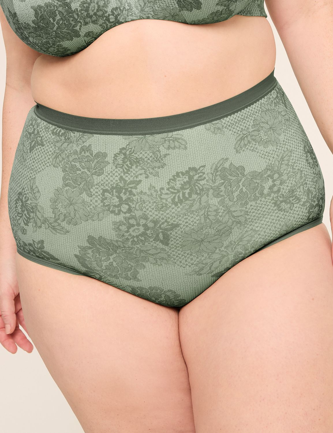 No-Show High-Waist Brief Panty
