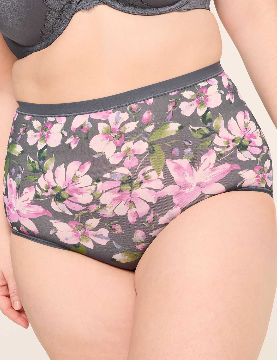 No-Show High-Waist Brief Panty