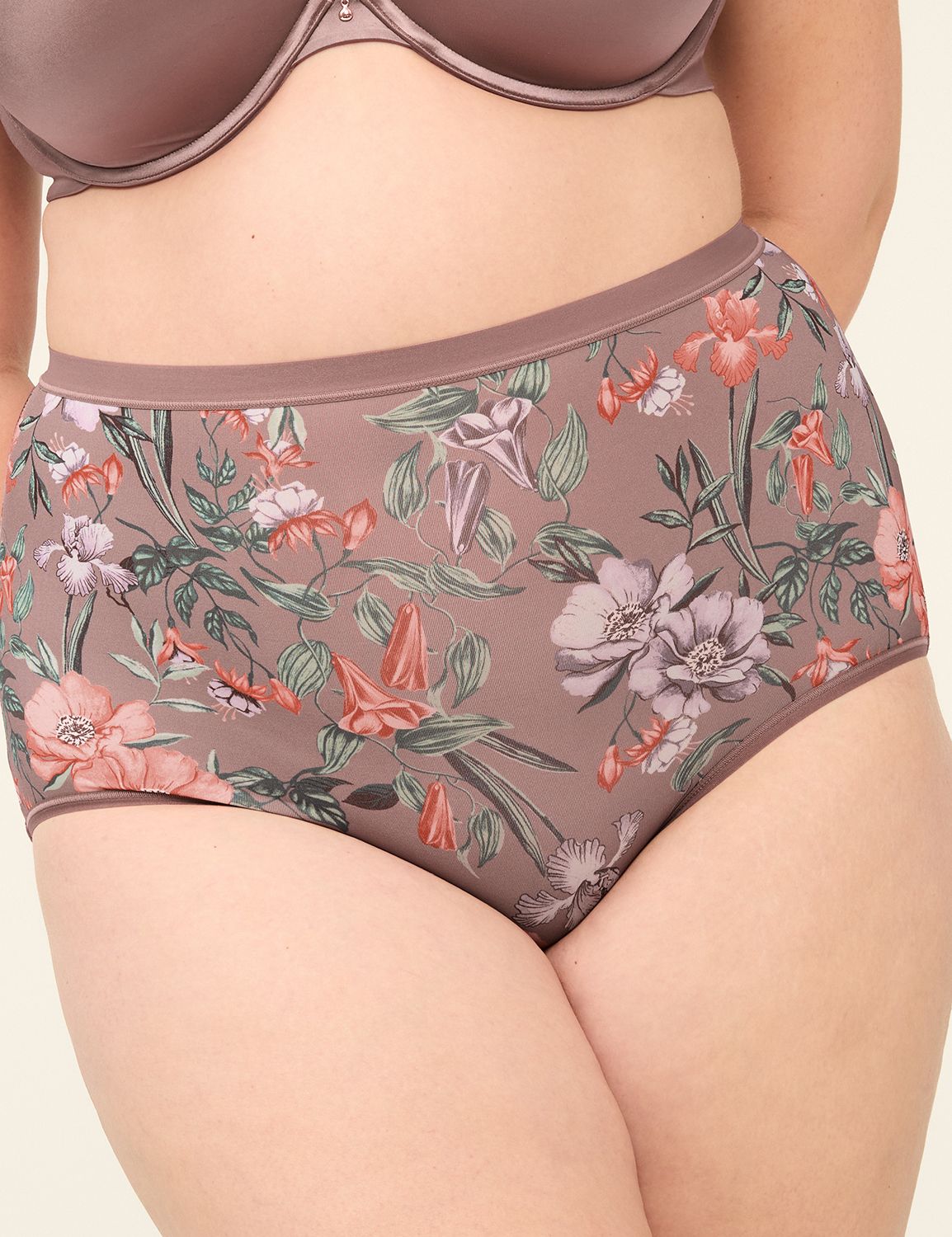 No-Show High-Waist Brief Panty