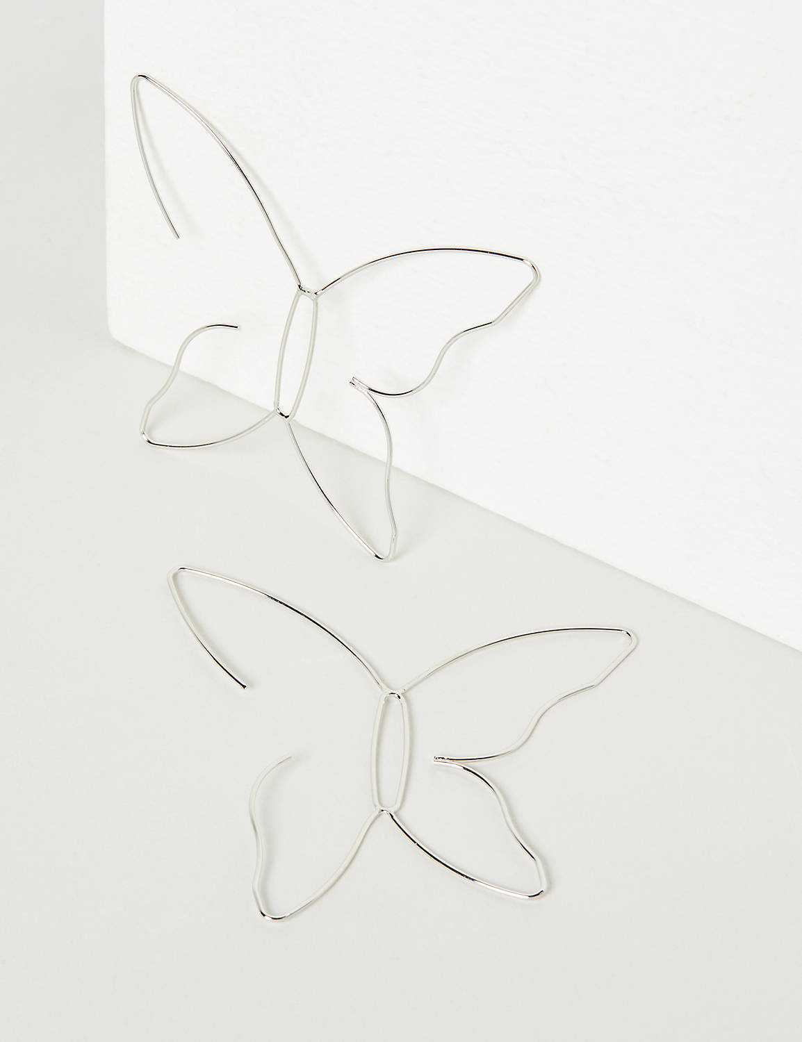 Butterfly Hoop Earrings Product Image 1