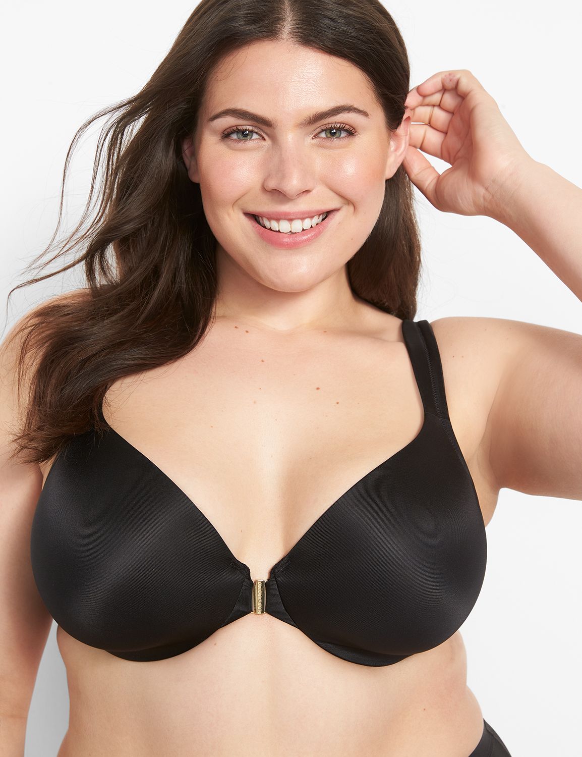FrontClose Lightly Lined Full Coverage Bra LaneBryant