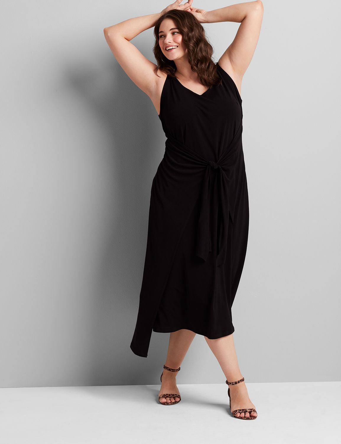 lane bryant plus size black dresses