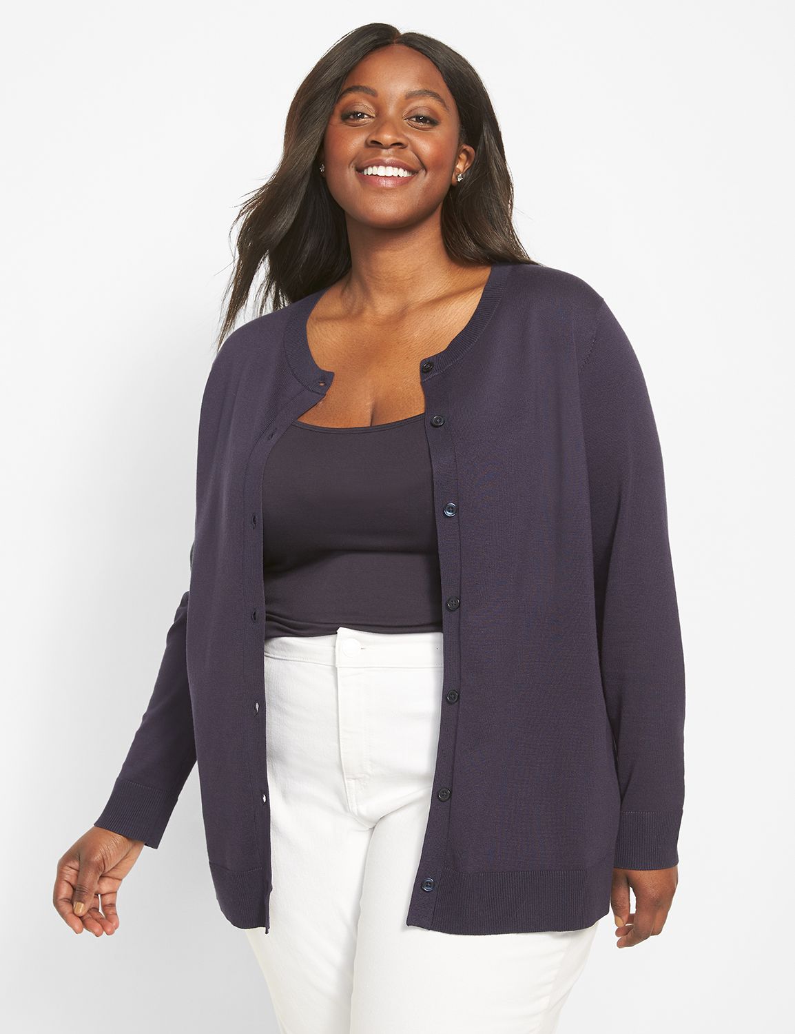 Plus on sale cardigan sweaters