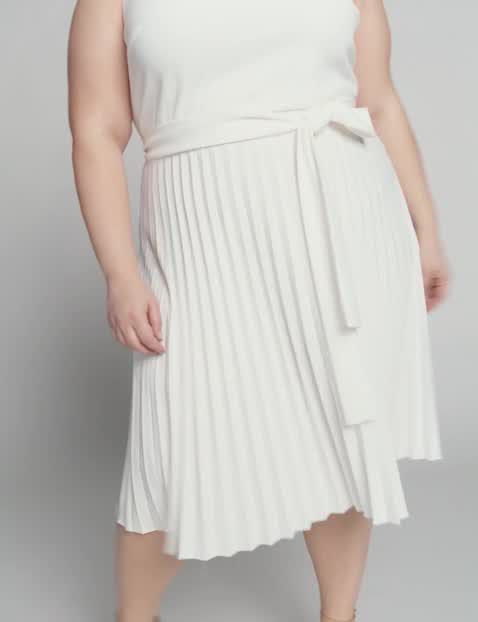 1113198 SLVLS PLEATED SKIRT FF:White 2008:12 image number 0