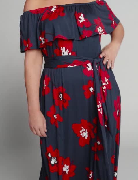 1112043 OTS CASUAL MAXI - PRINT:LBSU20165_ClassicMediumPolkaDot_Colorway1:22/24 image number 0