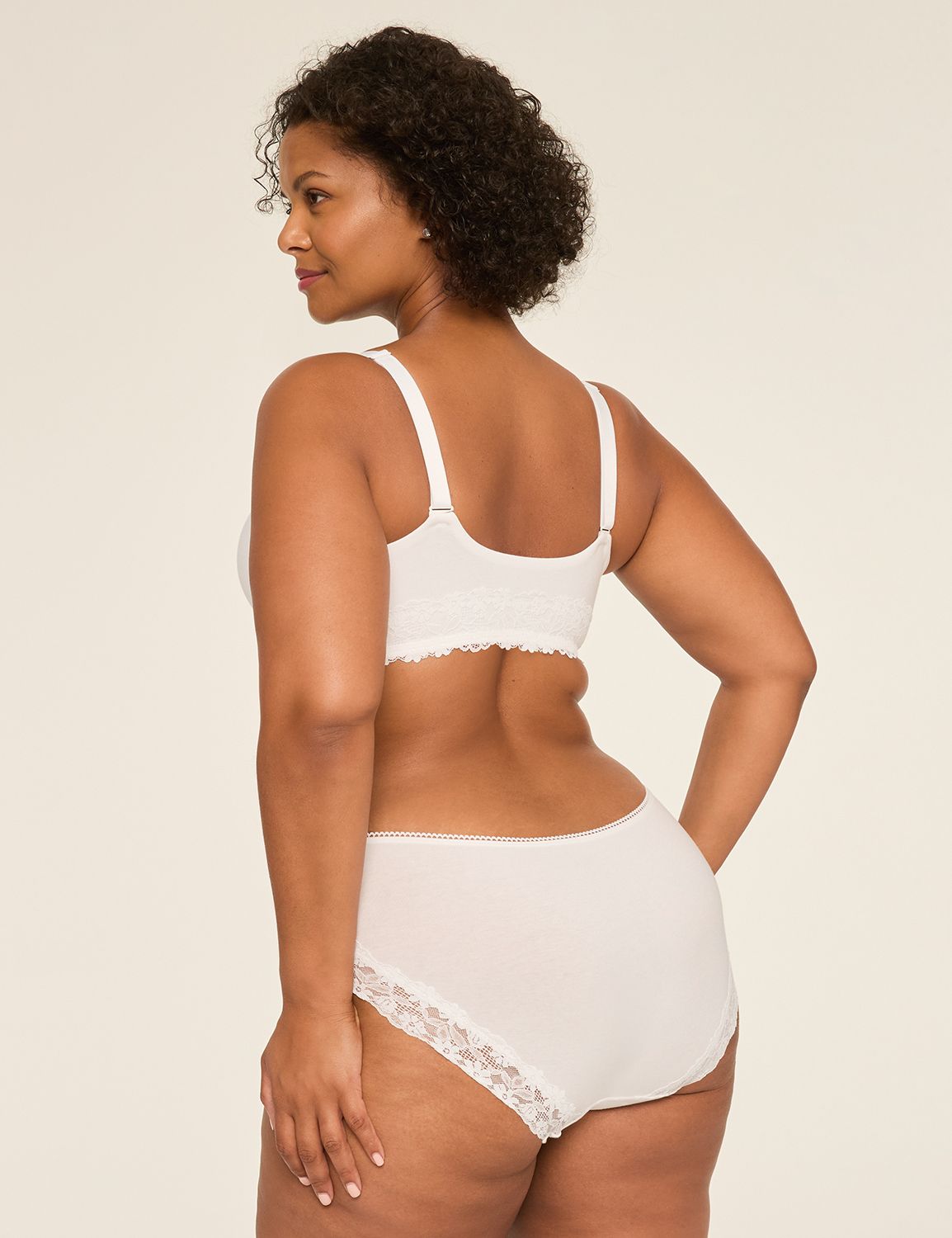 Front-Close Cotton Boost Plunge Bra