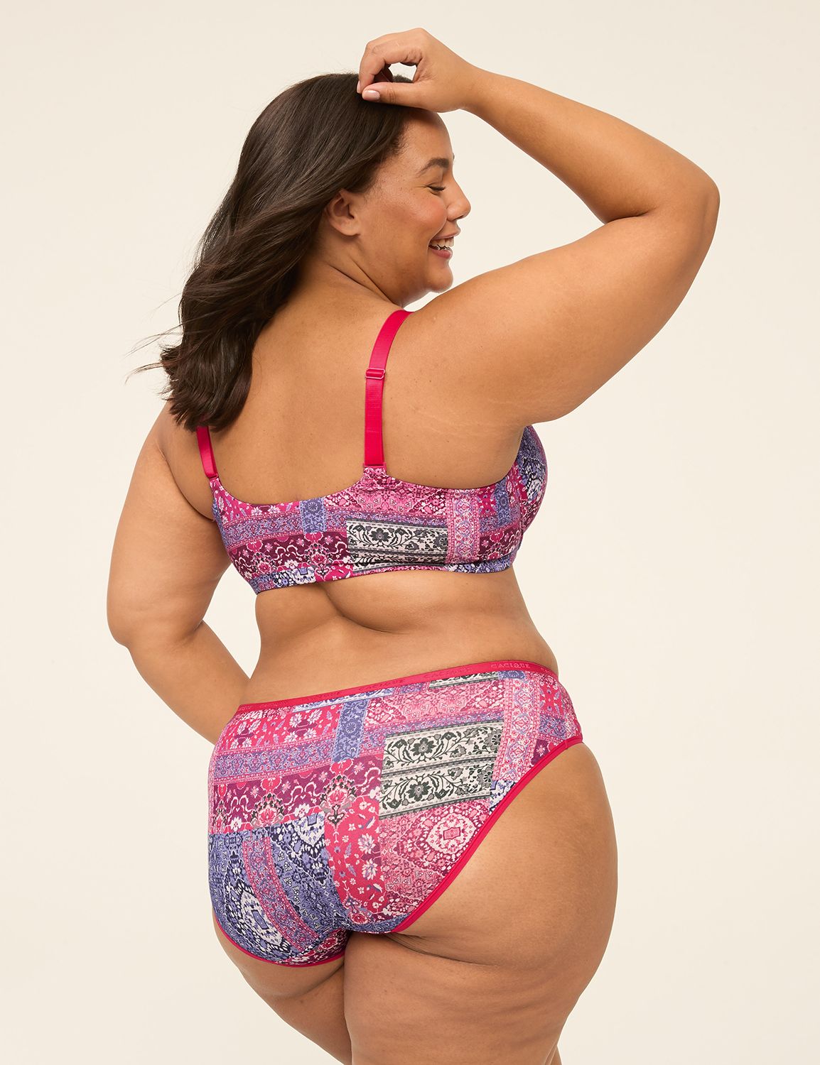 Front-Close Cotton Boost Plunge Bra