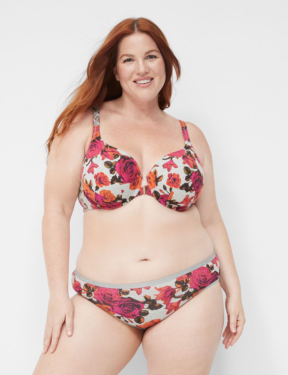 Plus Size Full-Coverage Balconette Lightly Lined Smooth, 53% OFF