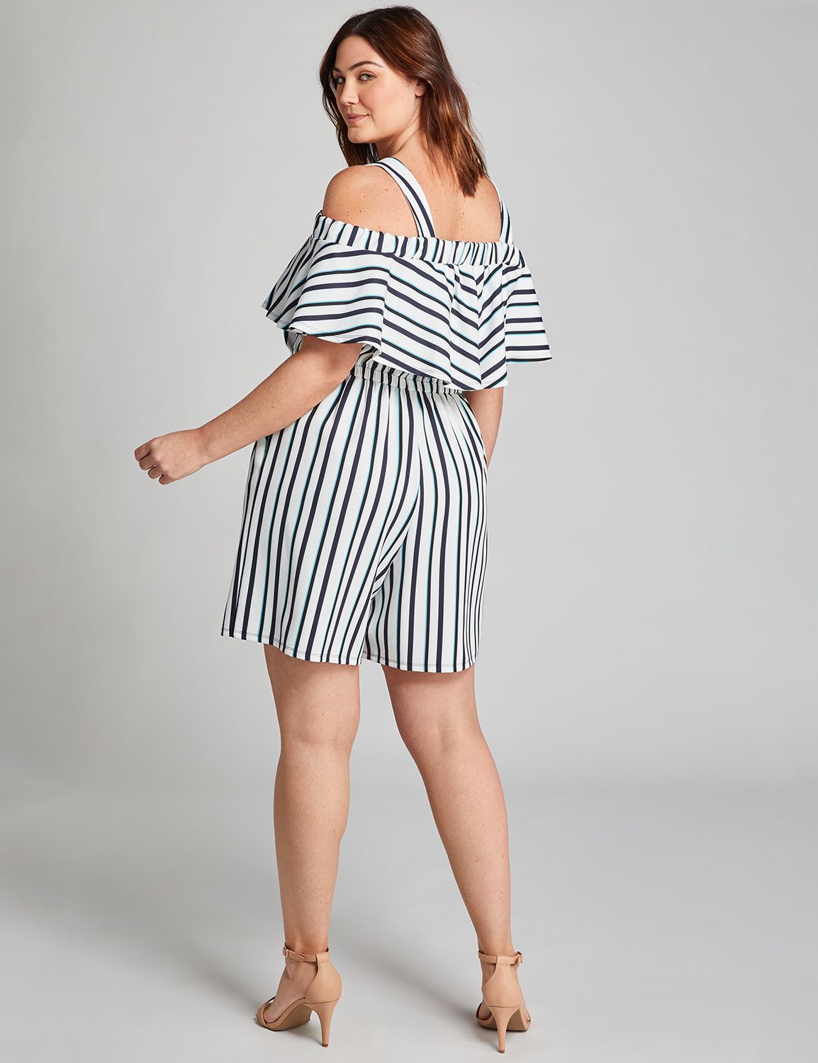 lane bryant swim romper