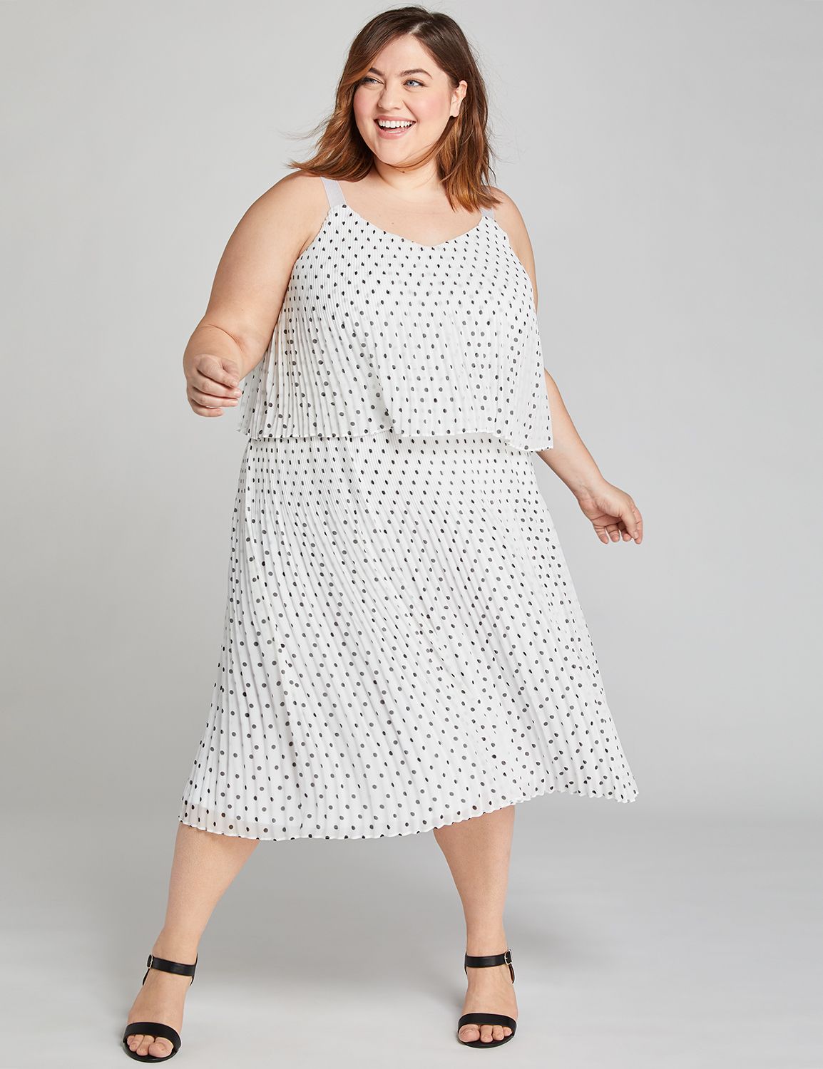 Lane bryant plus size best sale white dresses