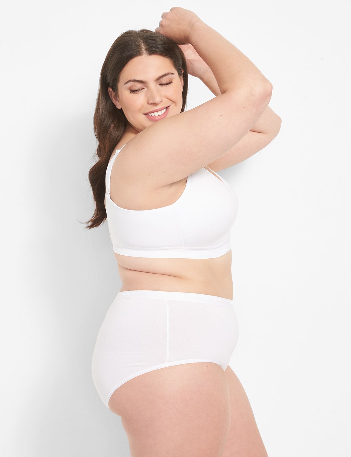 Cotton Lightly Lined Full Coverage No Wire 1111228 Y:Pantone Bright White: 40DDD